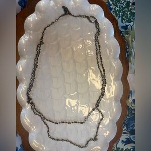 Sorrelli Elegant Silver Beaded Necklace